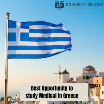 Best opportunity to study medical in Greece